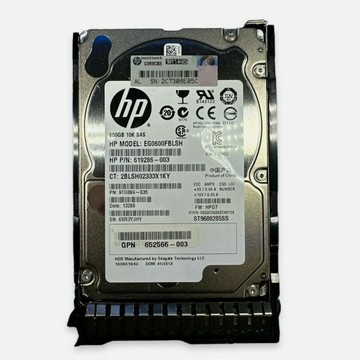 HP 600G SAS 10K 2.5寸服務器硬盤 652583-B21 653957-001【北歐家居生活】