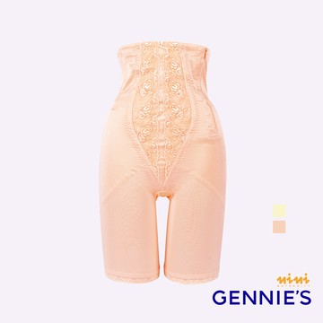 Gennies奇妮 nini系列-完美修身長筒塑身褲(橘/黃ND67)