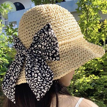 【巴黎精品】現貨+預購 渡假草帽高級法式遮陽帽名媛防曬帽禮帽草編帽子-可折疊珍珠蝴蝶結女帽子2色a1kl72