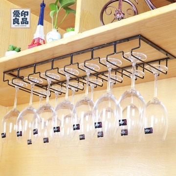 免運 酒架 紅酒架 吊掛架 酒杯倒掛架 酒杯架 高腳杯架 紅酒杯架倒掛家用創意高腳杯架現代歐式酒杯架簡約酒柜裝飾品酒架 工廠現貨直銷 全館八折 售後保障 可開發票 y563
