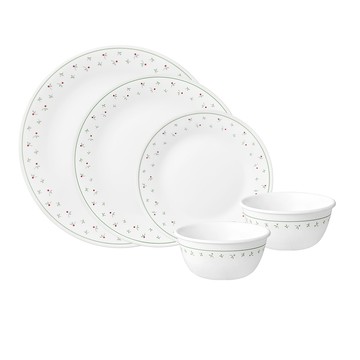 【美國康寧 CORELLE】莓好時光 5件式餐盤組-E01
