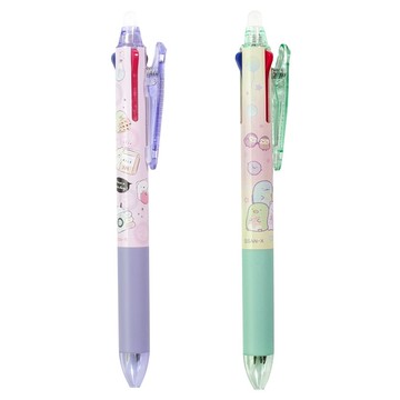 又敗家@日本限定San-X角落生物FRIXION魔擦筆3色熱隱形筆0.5mm原子筆PP49角落小夥伴擦擦筆情書筆BALL【全館299超取免運】【APP下單點數4倍送】