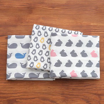 平紋棉 DIY手工布料 進口布料 可愛小動物 CT1334