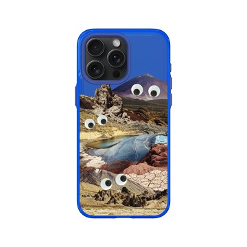 iPhone 15 Pro Max Clear 激光藍 - LOOK！多看我一眼 LOOK! Nature Seeks Attention - 人在做 加納利群島在看