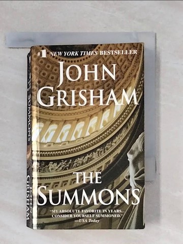 【書寶二手書T1／原文小說_X5N】The Summons_精平裝： 平裝本