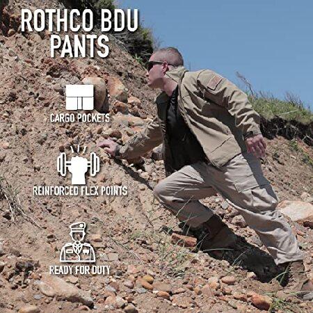 Rothco ミリタリーカーゴパンツ 迷彩 タクティカル BDU 5X-Large