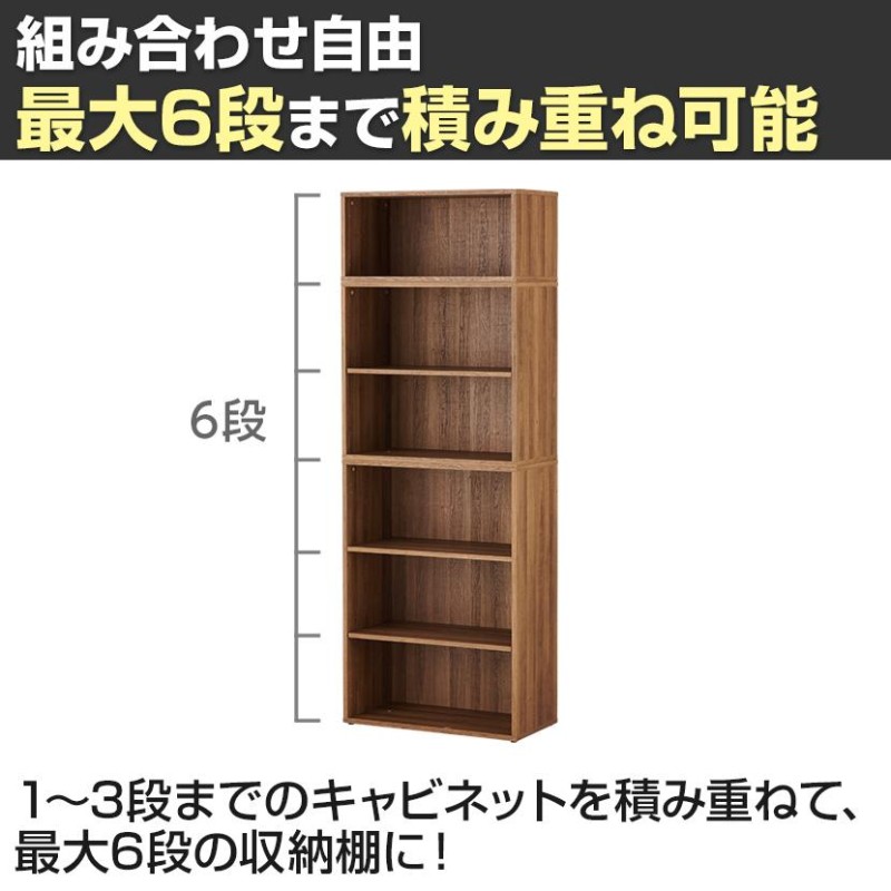 法人様限定 キャビネット レモダ 木製 2段 扉付き 上置き用 書庫 収納