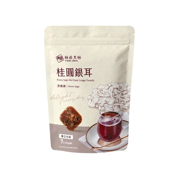 糖鼎 (3袋組)黑糖磚30gx7入/袋_桂圓銀耳_風味黑糖塊 黑糖塊