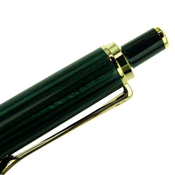 Pelikan ペリカン ボールペン スーベレーン K400 グリーン縞