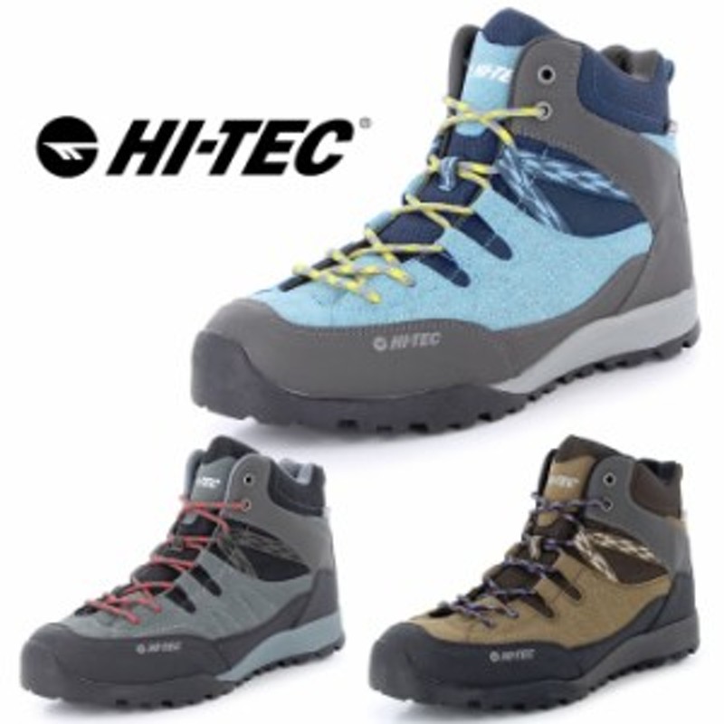 ハイテック トレッキングシューズ メンズ レディース アオラキ ミッド スニーカー 防水 Hi Tec Hku10 Aoraki Mid Wp 通販 Lineポイント最大1 0 Get Lineショッピング