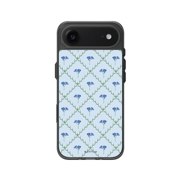 iPhone Air Clear (相機按鈕) 酷墨灰 - Plantica - 洛可可 – 藍色小夜曲