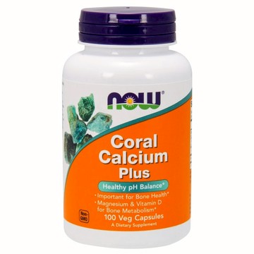Coral Calcium Plus 100 Vcaps by Now Foods