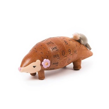 知音JEAN 轉動萬年曆-穿山甲