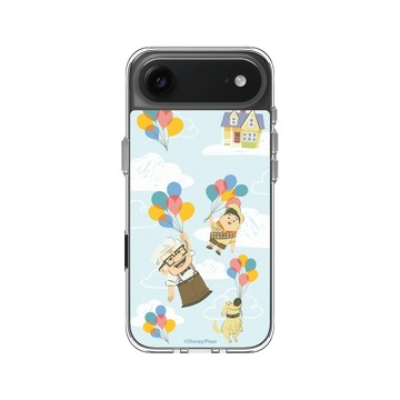 iPhone Air Clear Case（相機按鈕） 透明 - 迪士尼-皮克斯 PIXAR - 天外奇蹟 - 飛到天空去
