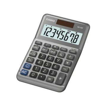 CASIO 卡西歐 計算機  灰色  1個