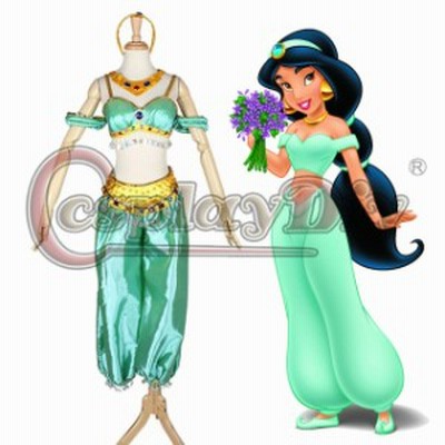 高品質 高級コスプレ衣装 ディズニー アラジンと魔法のランプ 風 高品質 高級コスプレ衣装 ディズニー アラジンと魔法のランプ 風