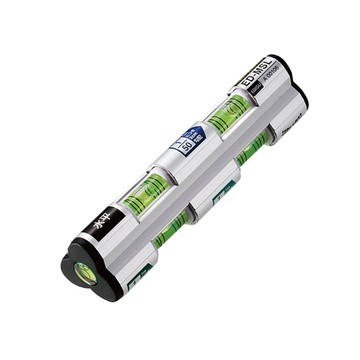 【日本EBISU】排水流向水平儀 -3管多泡