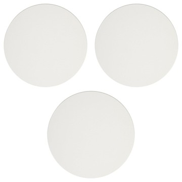 AHOYE 陶瓷吸水杯墊/隔熱墊  10.3 x 10.3 x 0.7cm  3個  混和顏色