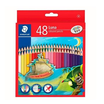 [COSCO代購6] D133682 施德樓 Luna油性色鉛48色紙盒裝 X 3盒