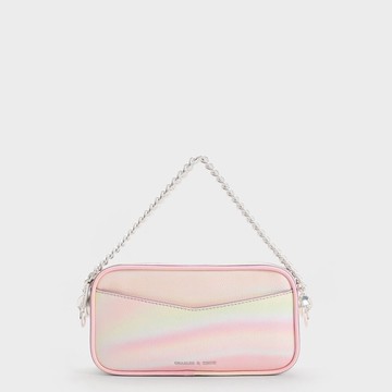 Cayce 鍊條暈染小方包