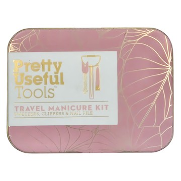 Pretty Useful Tools 旅行隨身指甲刀帶鑷子、指甲剪和指甲锉  PUT002  1組