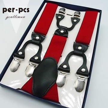 per-pcs 嚴選休閒品味吊帶_紅(HA-0063)