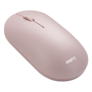 RASTO 美學超靜音無線滑鼠  RM14  粉色  1個