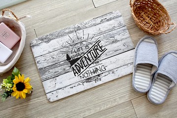 【硅藻土地墊】生活小語系列 - 5款