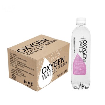 WOS沃氧氣水 500ml 24瓶/箱