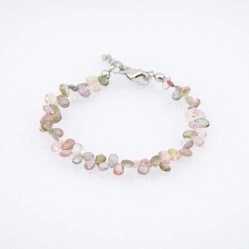 寶麗金珠寶-天然彩色碧璽手鍊