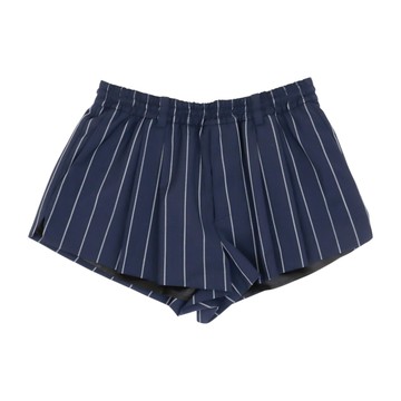 alexanderwang 細條紋羊毛彈力短褲