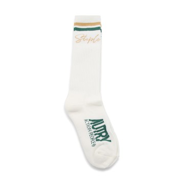 Autry - White Cotton Blend Socks