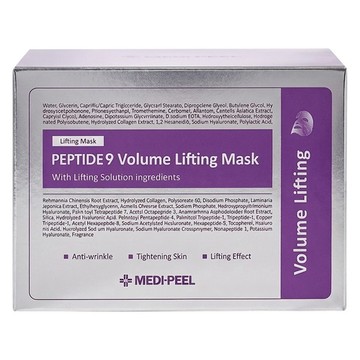 MEDIPEEL 美蒂菲 台灣公司貨 九胜肽緊緻面膜 25ml  50片  1盒