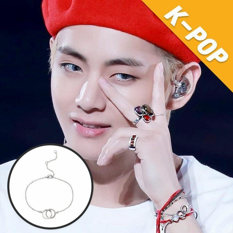 BTS テテ V 着用 ブレスレット レッド BTS テテが愛用するブレスレットが日本でも発売決定！？発売日