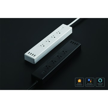 【Patya x Meross】遠端遙控智能延長線(白)(1入/組)