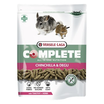 凡賽爾 COMPLETE 完整 飼料 龍貓/ 楓葉鼠/ 貂鼠適用 添加植物性蛋白質  500g  1包