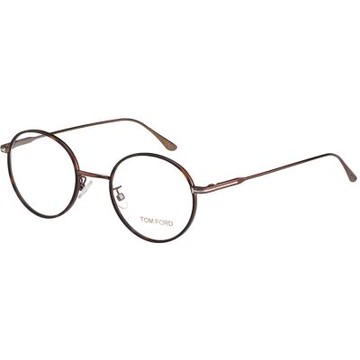 TOM FORD 光學眼鏡(琥珀配咖啡色)TF5566K