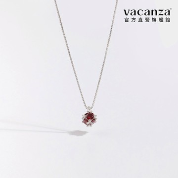 vacanza｜簡約紅鑽925純銀項鍊#0106新品 #新年飾品 #新年禮物