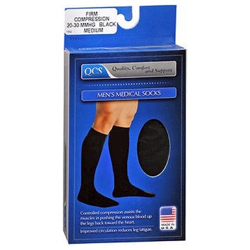 Scott Specialties Medical Legware Socks For Men 2030 Black kpp  Medium 1 each by Scott Specialties
