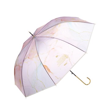 日本 WPC 墨彩藝術透明傘-粉紅 61cm (JN1006)