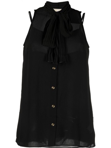 Michael Kors Sleeveless Blouse With Bow