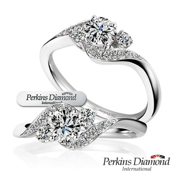 GIA PERKINS 伯金仕 Queen系列 鑽石戒指