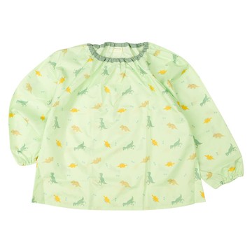 akachan honpo - 防髒衣 防潑水加工-恐龍-淺綠色