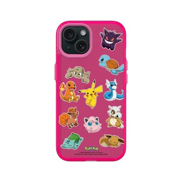 iPhone 15 Clear 粉漾桃 - 寶可夢 Pokemon - Sticker-去吧寶可夢