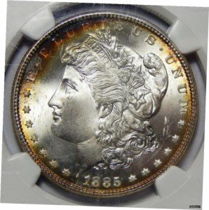 アンティークコイン NGC PCGS 1885年 MS67 モーガン ドル- show original title