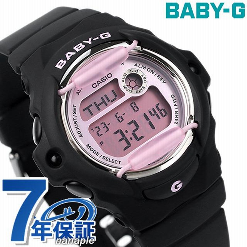 本日さらに+6倍 ベビーg ベビージー Baby-G レディース 腕時計 ブランド カシオ デジタル ピンク ブラック 黒 | LINEブランドカタログ