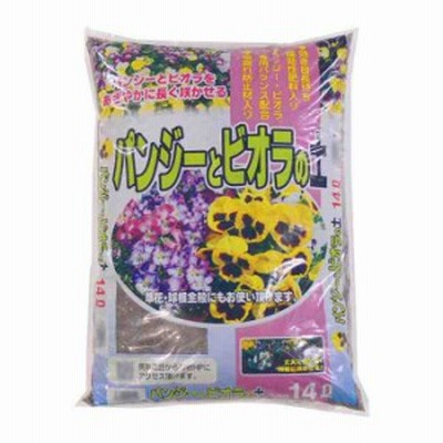 あかぎ園芸 パンジー・ビオラの土 14L