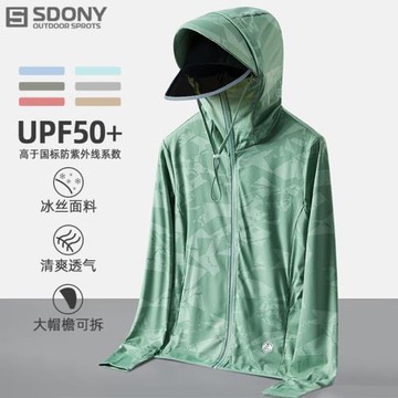 冰絲防曬衣女夏季薄款防紫外線透氣UPF50+迷彩防曬服外套2023新款