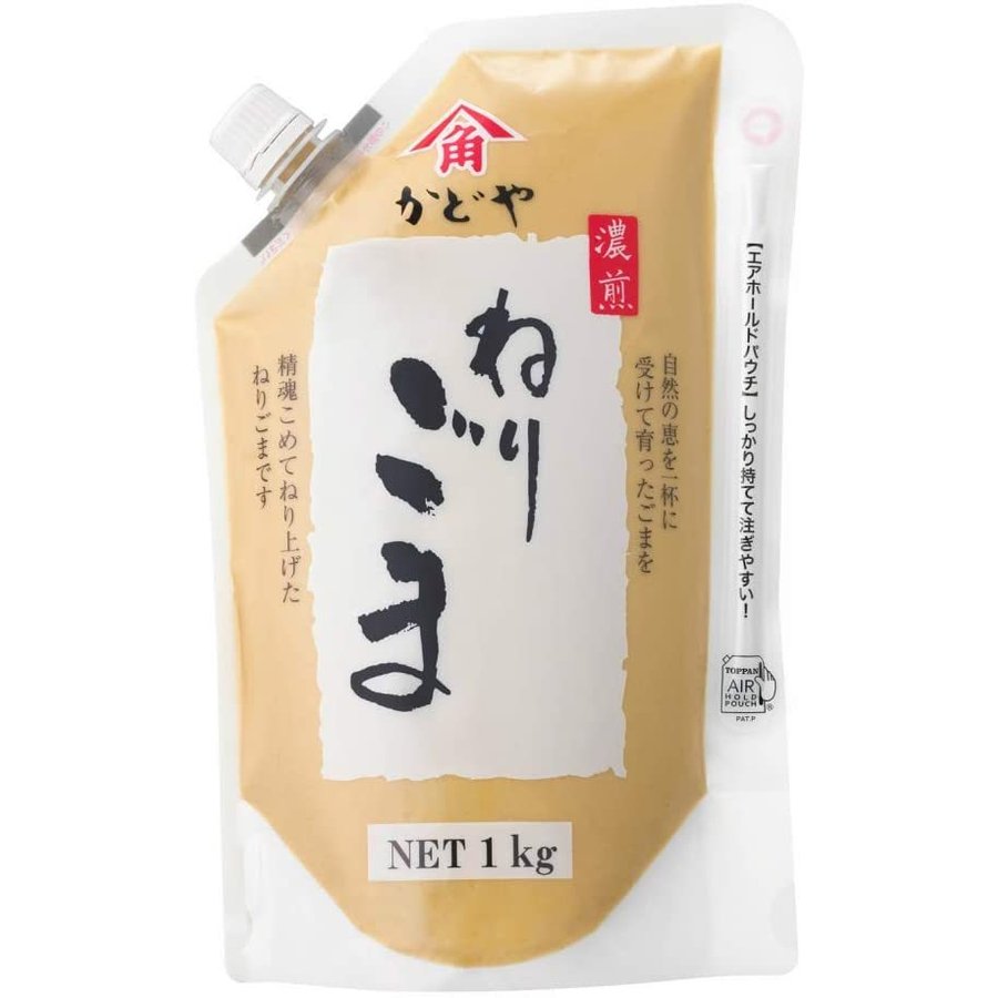 かどや製油 ねりごま 白濃煎り 1kg