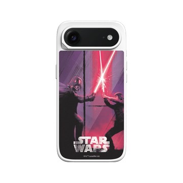 iPhone Air SolidX 白 - 迪士尼-星際大戰 Star Wars - 路克 vs 黑武士